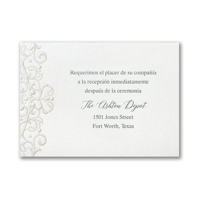 Reception Cards